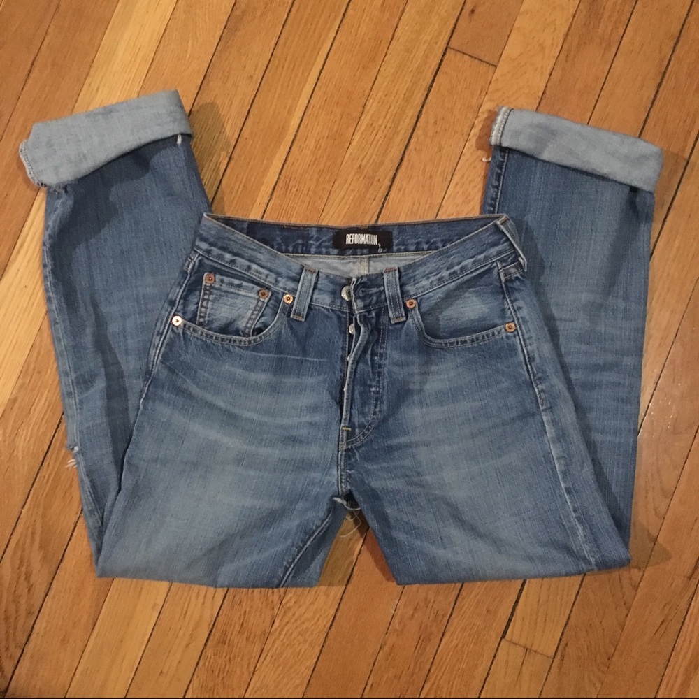 Reformation Repurposed Vintage Levis